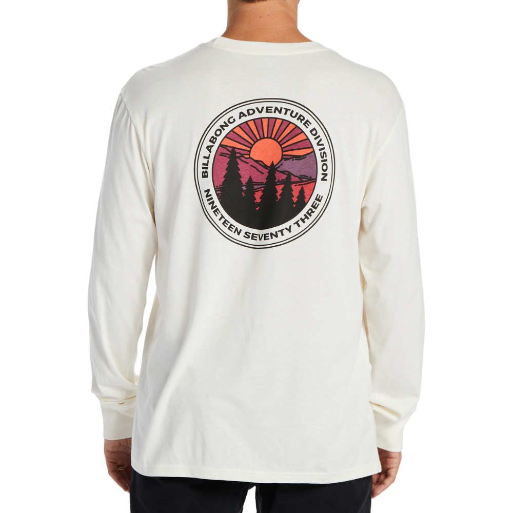 Billabong - ROCKIES LS - OFF WHITE - T-Shirt Langarm