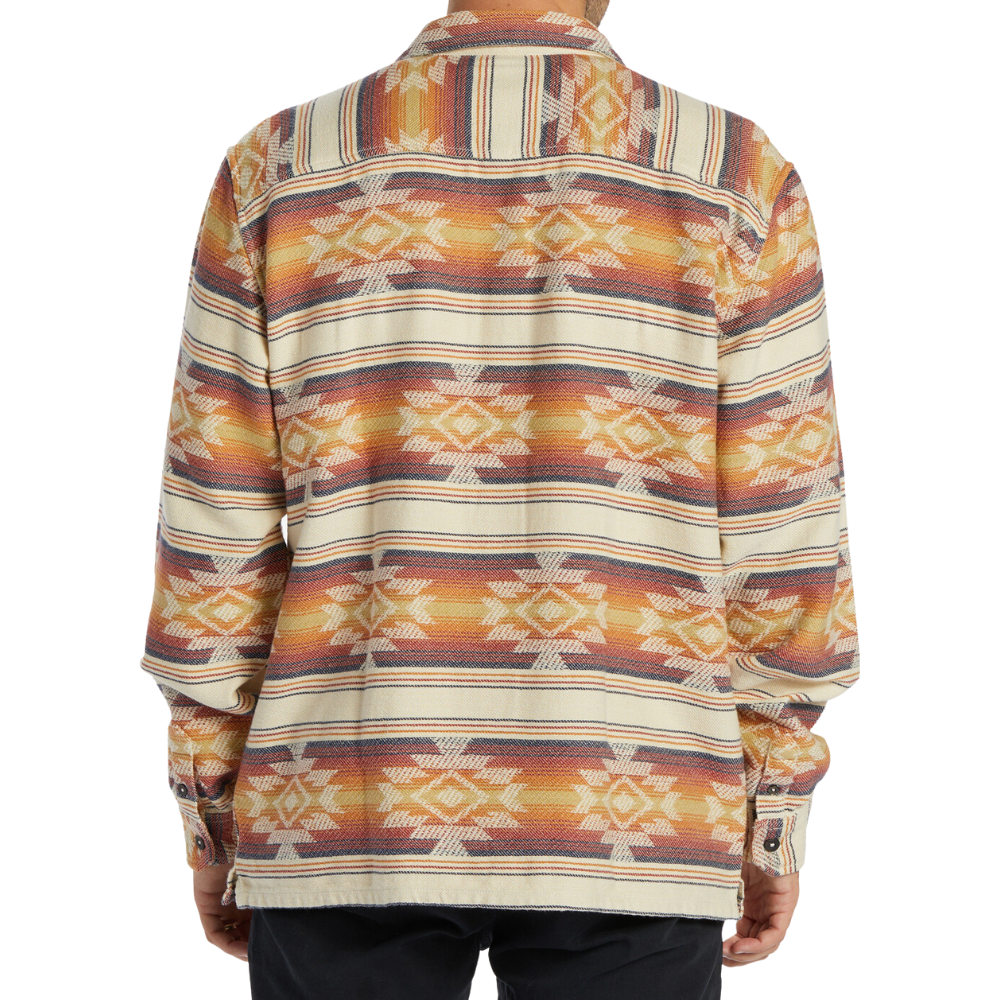 Billabong - OFFSHORE JACQUARD FLANNEL - GOLD - Langarmhemd