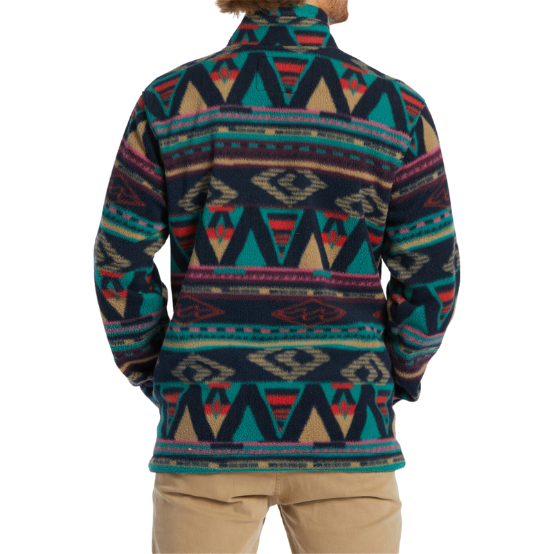 Billabong - BOUNDARY MOCK NECK - NAVY - Fleece Sweater