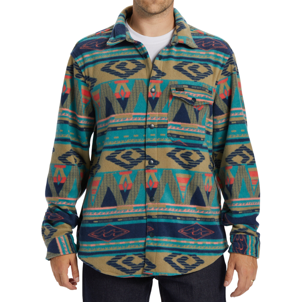 Billabong - FURNACE FLANNEL - PACIFIC - Fleece Hemd