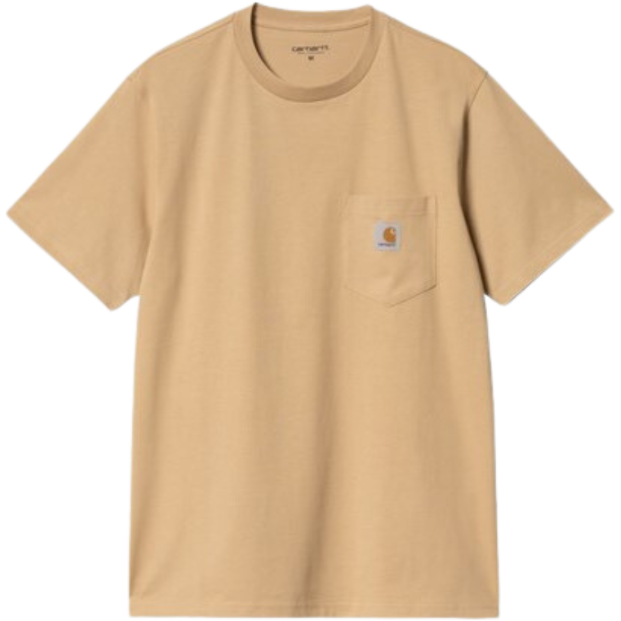 Carhartt - S/S Pocket T-Shirt - Dusty H Brown - T-Shirt