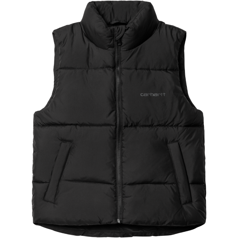 Carhartt - W Springfield Vest - Black / Blacksmith - Weste