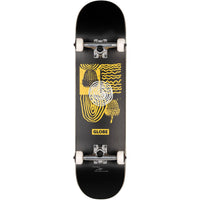 G1 Fairweather - Globe - baclk/yellow - Complete Skateboard