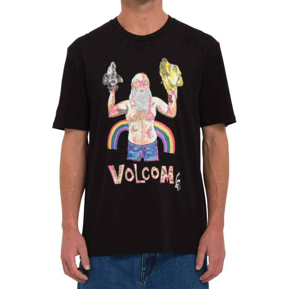 Volcom - HERBIE BSC SST - BLACK - T-Shirt