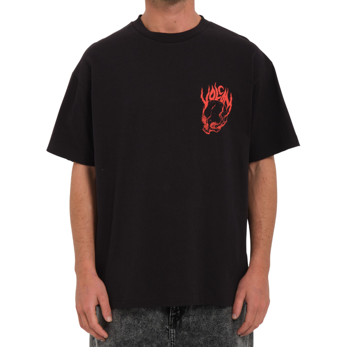 Volcom - TOMSTONE LSE SST - BLACK - T-Shirt