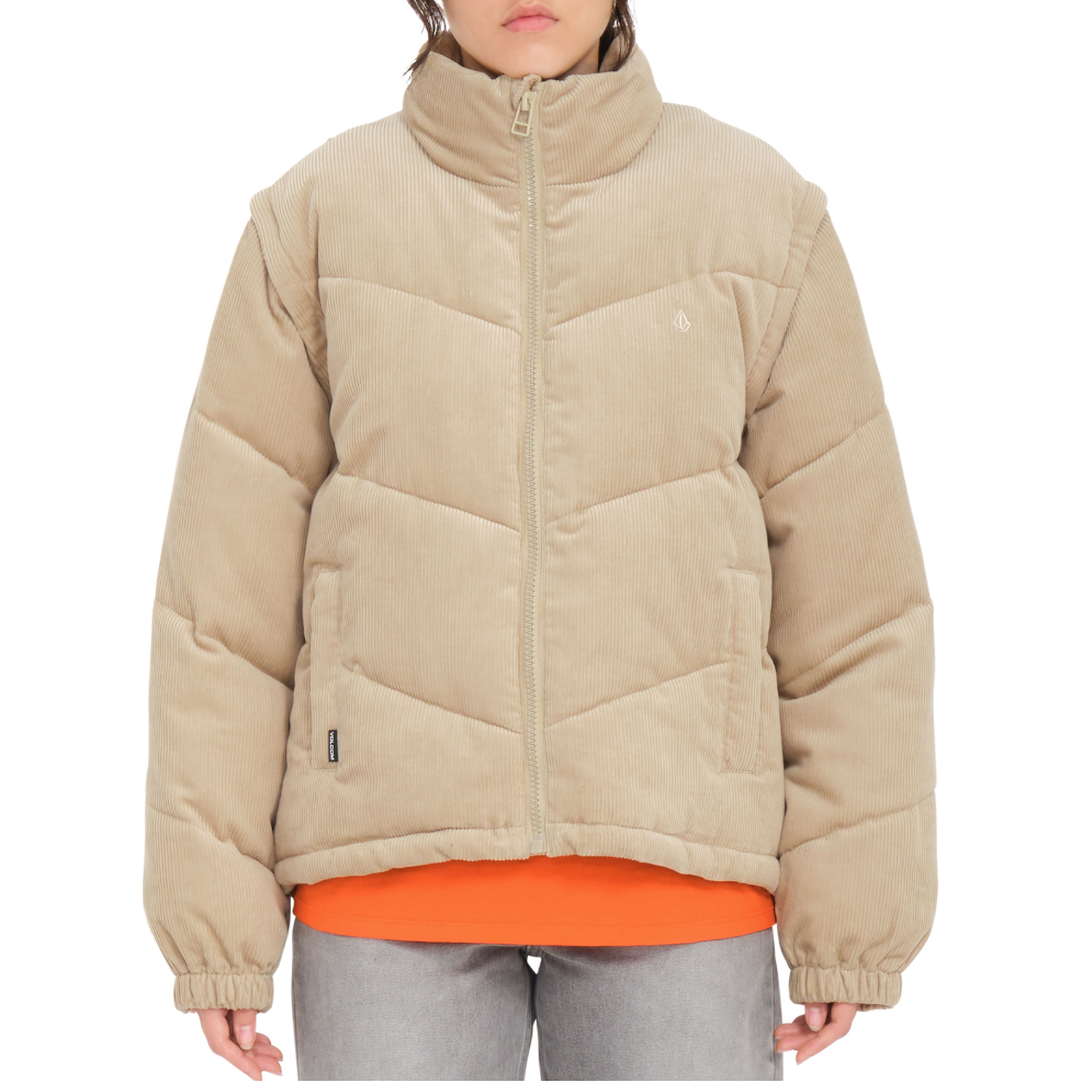 Volcom - CORD'N PUFF - KHAKI - Winterjacke