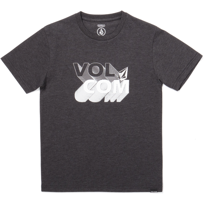 Volcom - STONE SHIFTY SST - DARK BLACK HEATHER - T-Shirt