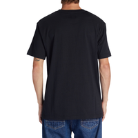 DC - DCSQUARSTARFILL  TEES - BLACK/GREYSTONE - T-Shirt