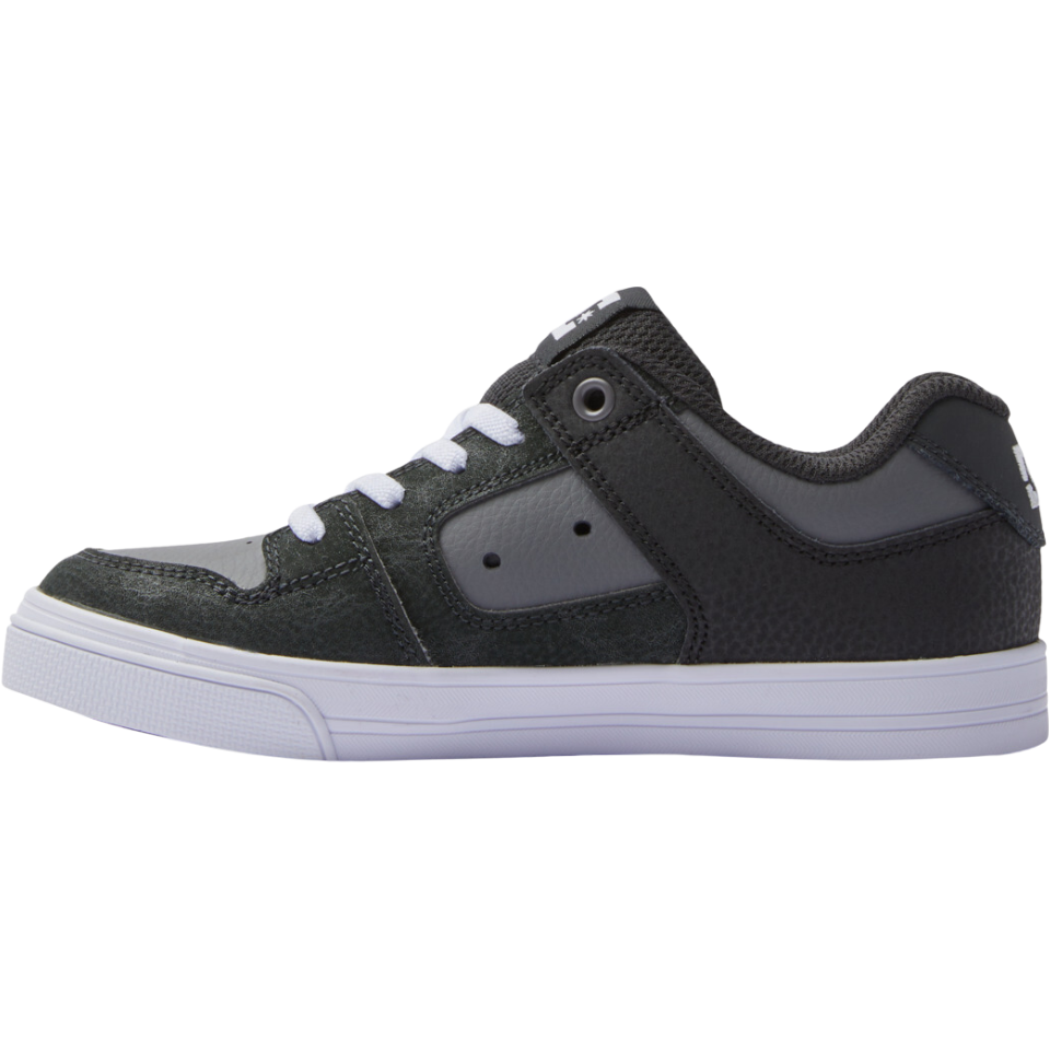 DC - PURE ELASTIC  SHOE  - ANTHRACITE/BLACK - Skateschuh