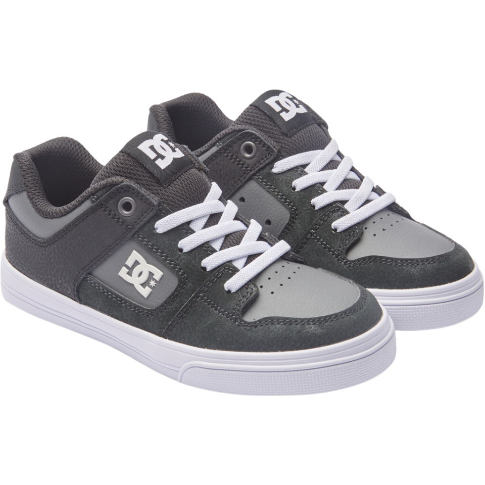 DC - PURE ELASTIC  SHOE  - ANTHRACITE/BLACK - Skateschuh