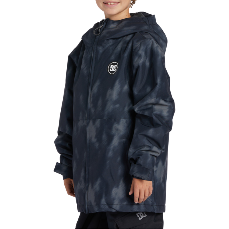 DC - BASIS PRINT  SNJT  - BLACK TREE RUNS - Snowboardjacke