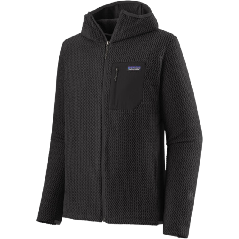 Patagonia - Ms R1 Air Full-Zip Hoody - Black - 2nd Layer Fleece Outdoor