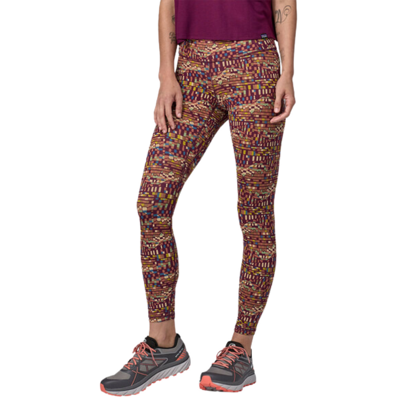 Patagonia - Ws Maipo 7/8 Tights - Night Plum - Fitnesshose