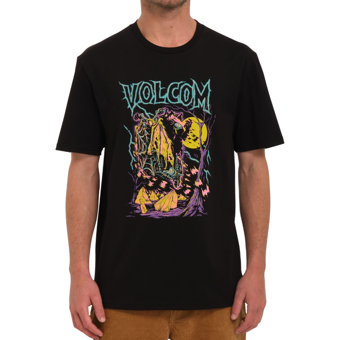 Volcom - FA MAX SHERMAN 2 SST - BLACK - T-Shirt