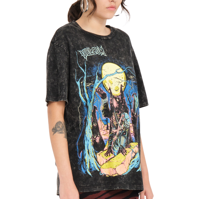 Volcom - FA MAX SHERMAN TEE - BLACK - T-Shirt