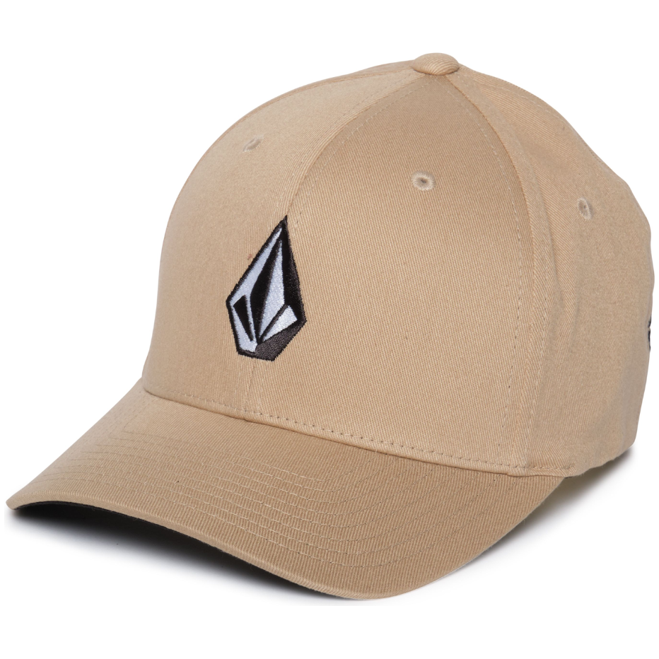 Volcom - FULL STONE FLEXFIT HAT - KHAKI - Flex Fit Cap