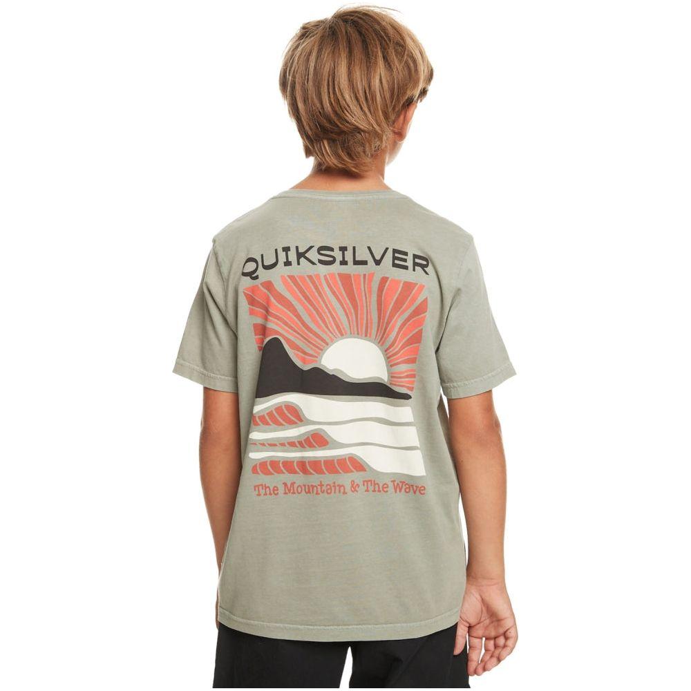 Quiksilver - SEABRIGADE  - ICEBERG GREEN - T-Shirt