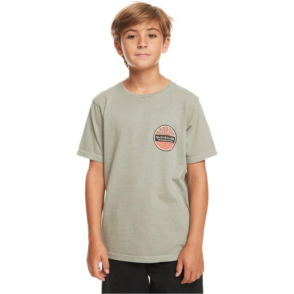 Quiksilver - SEABRIGADE  - ICEBERG GREEN - T-Shirt