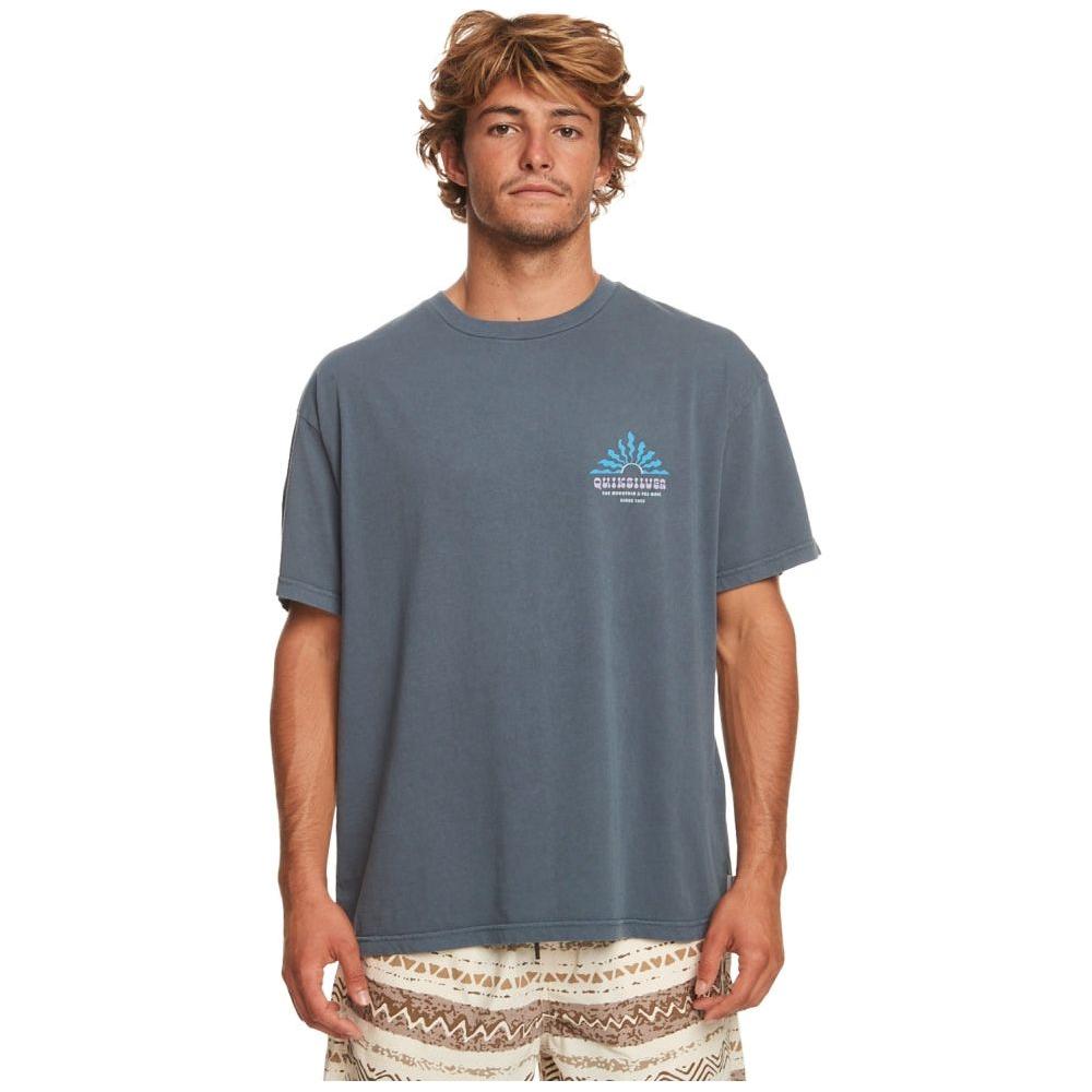 Quiksilver - QSBLOOM  - DARK SLATE - T-Shirt