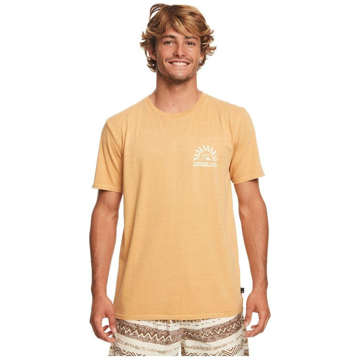 Quiksilver - EARTHYTYPE  - MUSTARD - T-Shirt