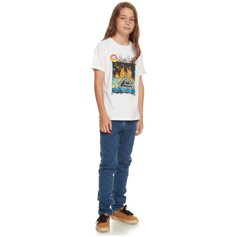 Quiksilver - QSROCKIN  - WHITE - T-Shirt