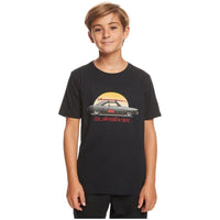 Quiksilver - QSSTEELYTH  - BLACK - T-Shirt