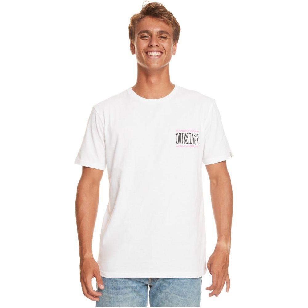 Quiksilver - TAKINGROOTSSS  - WHITE - T-Shirt