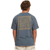 Quiksilver - NATURALVIBE  - DARK SLATE - T-Shirt