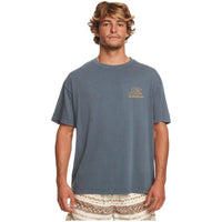 Quiksilver - NATURALVIBE  - DARK SLATE - T-Shirt