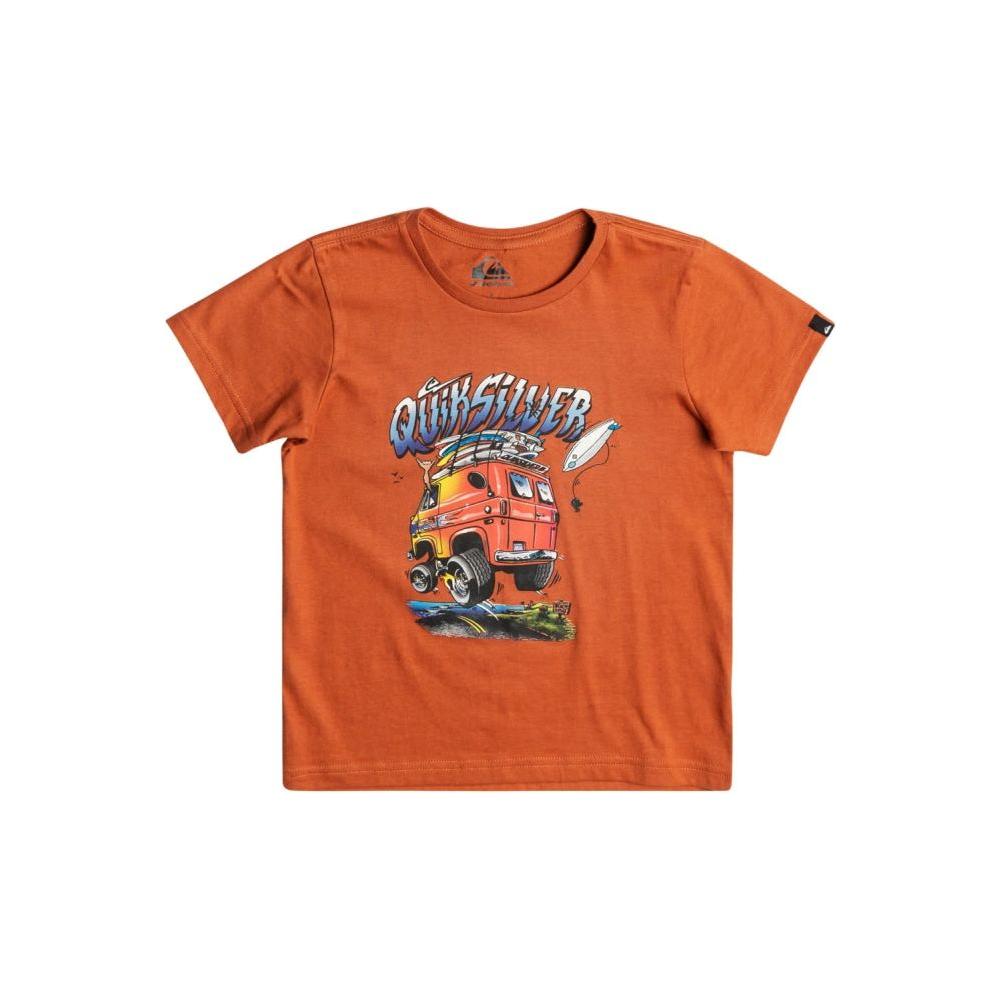 Quiksilver - BEACHVANNINBOY  - BAKED CLAY - T-Shirt