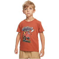 Quiksilver - BEACHVANNINBOY  - BAKED CLAY - T-Shirt