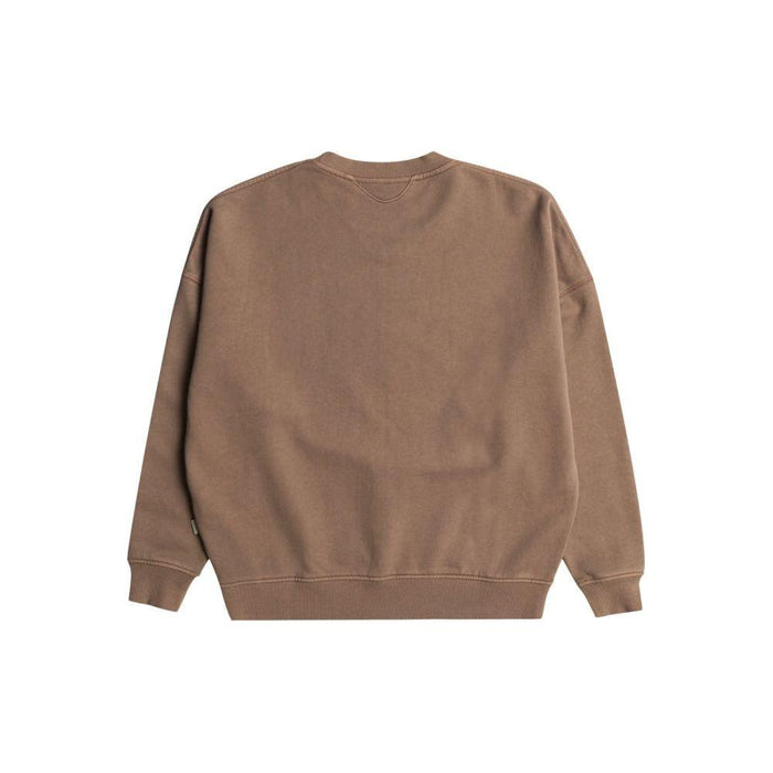 Quiksilver - UNI OVERSIZED - FOSSIL - Crew Sweater