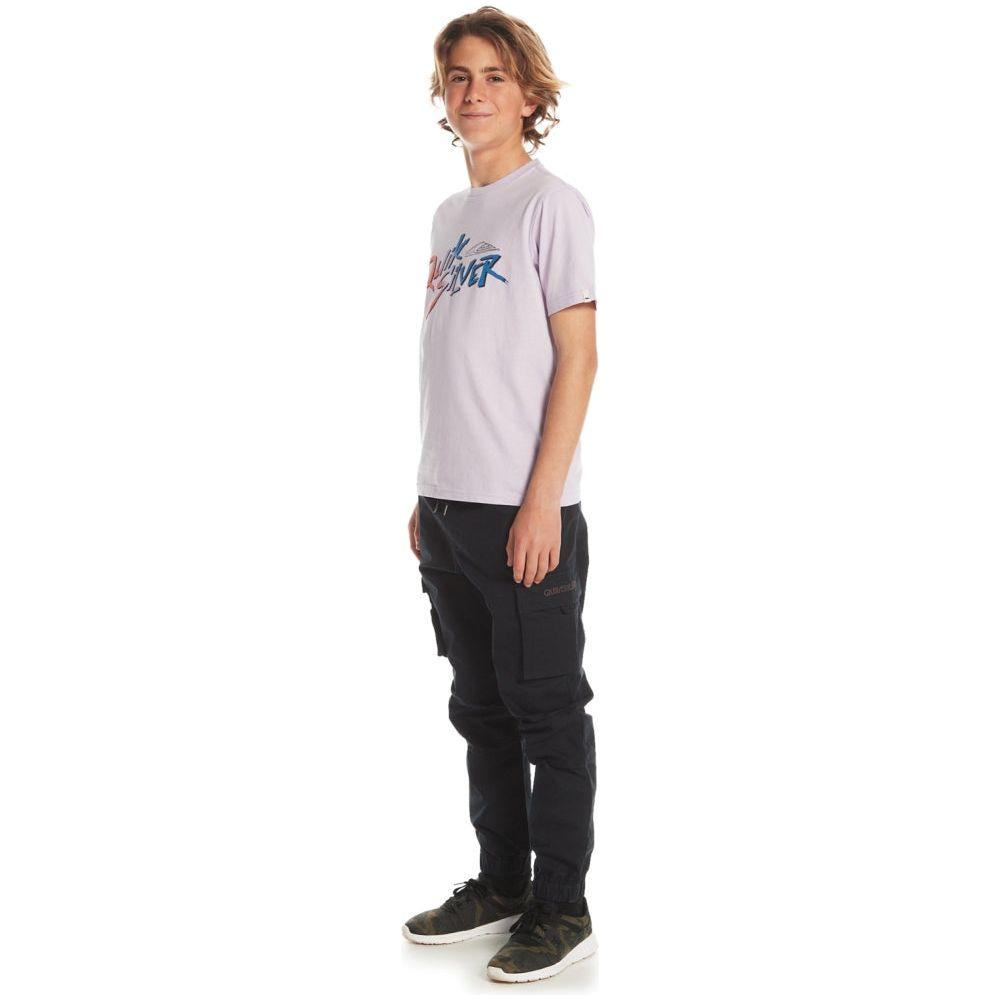 Quiksilver - UPCARGOTOSURF  - BLACK - Cargo Pant