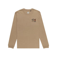 Element - TIMBER ROAM LS - KHAKI - T-Shirt Langarm