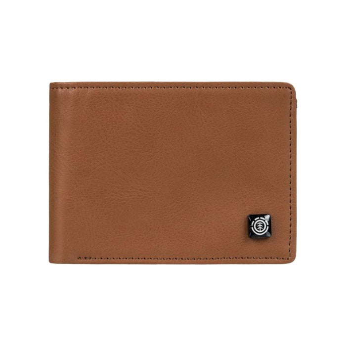 Element - SEGUR LEATHER WALLET - BROWN - Ledergeldtasche