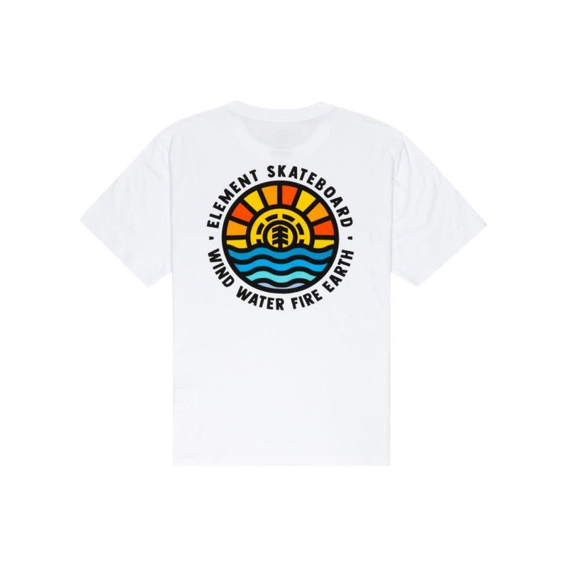 Element - GREAT OUTDOOR SS - OPTIC WHITE - T-Shirt