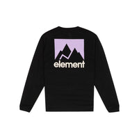 Element - JOINT 2.0 LS - FLINT BLACK - T-Shirt Langarm