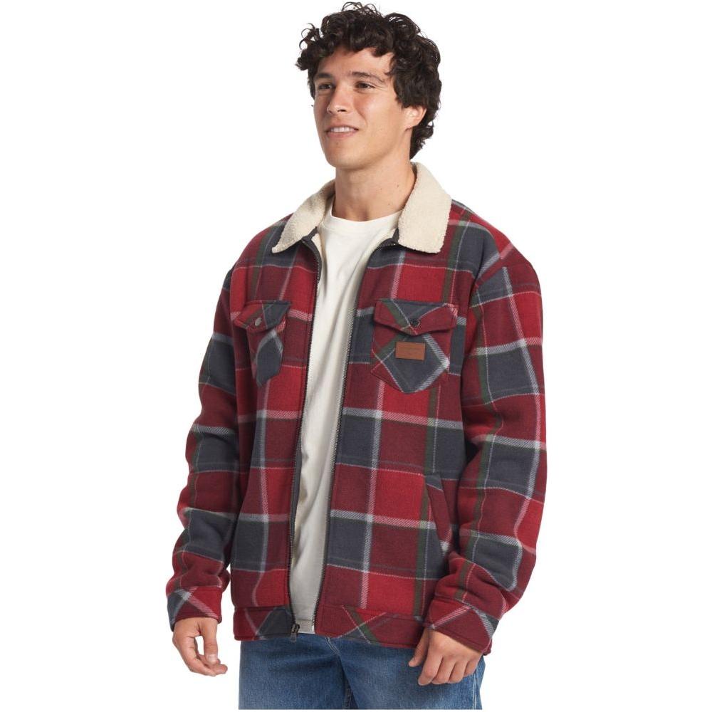 Quiksilver - TOLALA  - TIBETAN RED TOLALA - Fleece Jacke