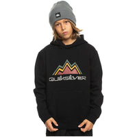 Quiksilver - BIG LOGO - TRUE BLACK - Kapuzenpulli