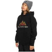 Quiksilver - BIG LOGO - TRUE BLACK - Kapuzenpulli