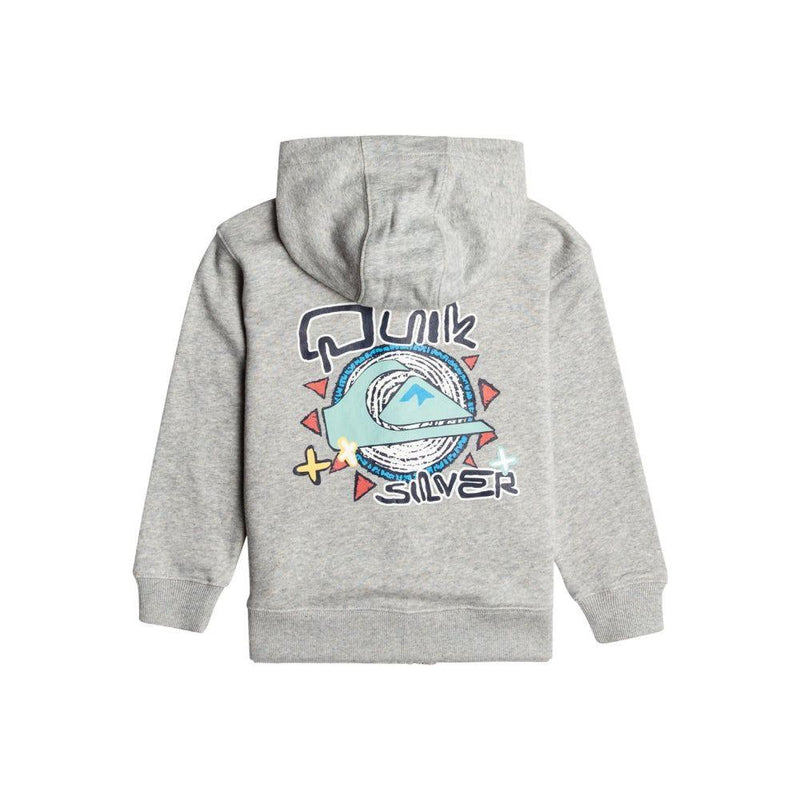 Quiksilver - GRAPHICHOODZIB6  - LIGHT GREY HEATHER - Zip Hoodie