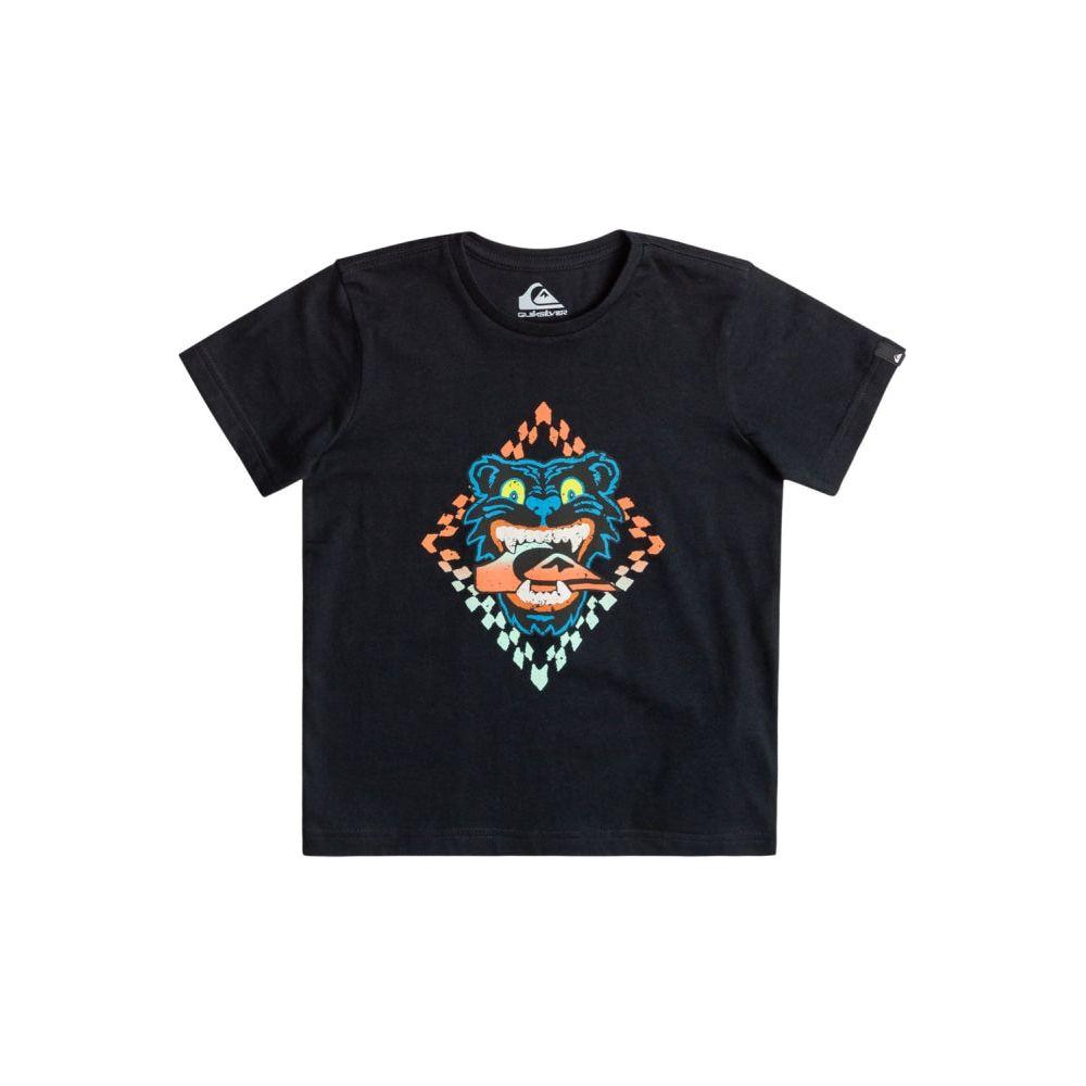 Quiksilver - DIRTYPAW  - BLACK - T-Shirt