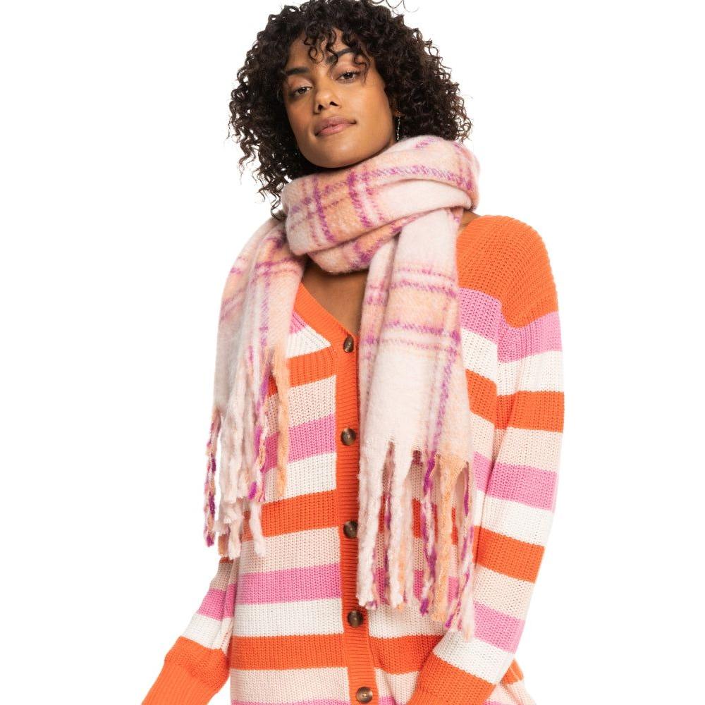 Roxy - CUTE BLUSH  NKWR NHT1 - DUSTY CORAL DECKE PLAID - Schal