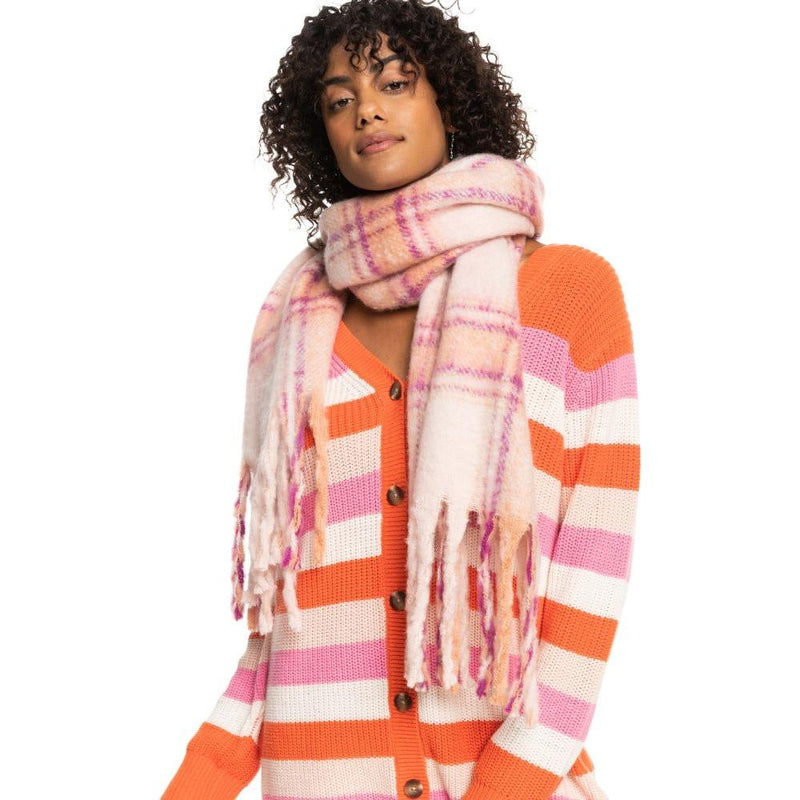 Roxy - CUTE BLUSH  NKWR NHT1 - DUSTY CORAL DECKE PLAID - Schal