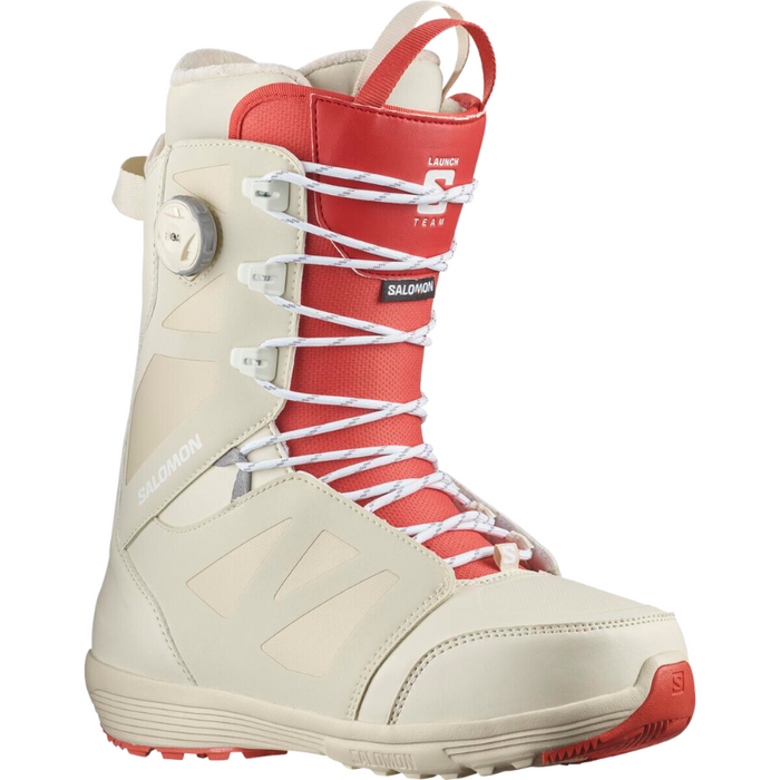 Salomon - LAUNCH LACE SJ BOA  - Bleached SandAlmond MilkAurora Re - Freestyle Boot