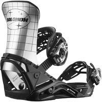 Salomon - DISTRICT PRO TEAM - Chrome - Snowboardbindung