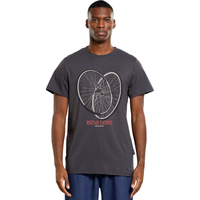 Dedicated - Stockholm Velo Love Tires - Forged Iron - T-Shirt