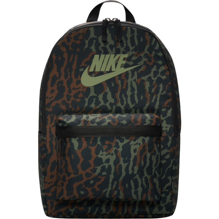 Nike - Nike Heritage - BLACK/BLACK/OIL GREEN - Rucksack