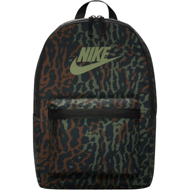 Nike - Nike Heritage - BLACK/BLACK/OIL GREEN - Rucksack