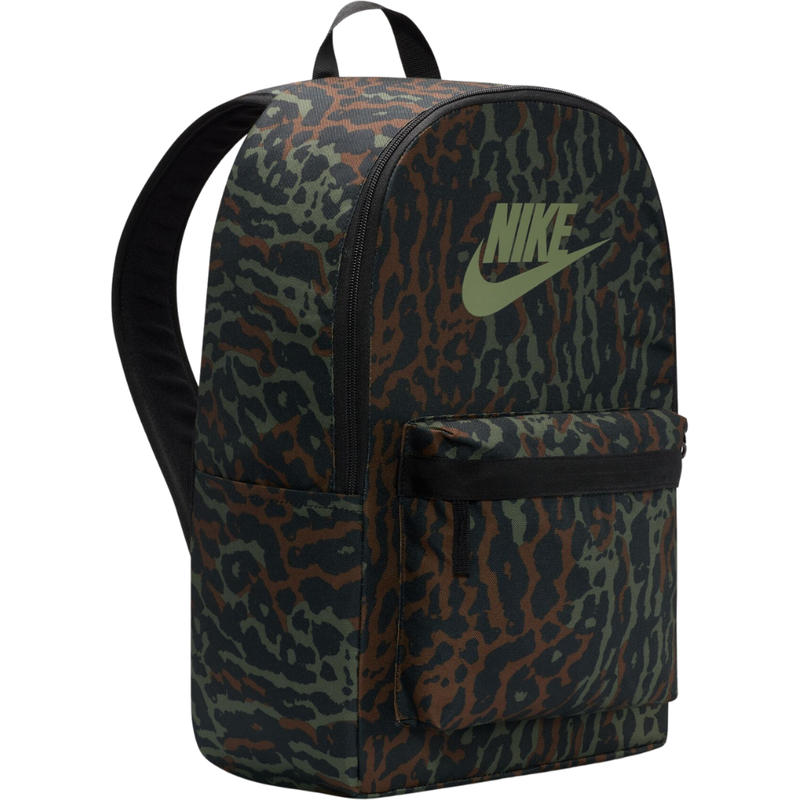 Nike - Nike Heritage - BLACK/BLACK/OIL GREEN - Rucksack